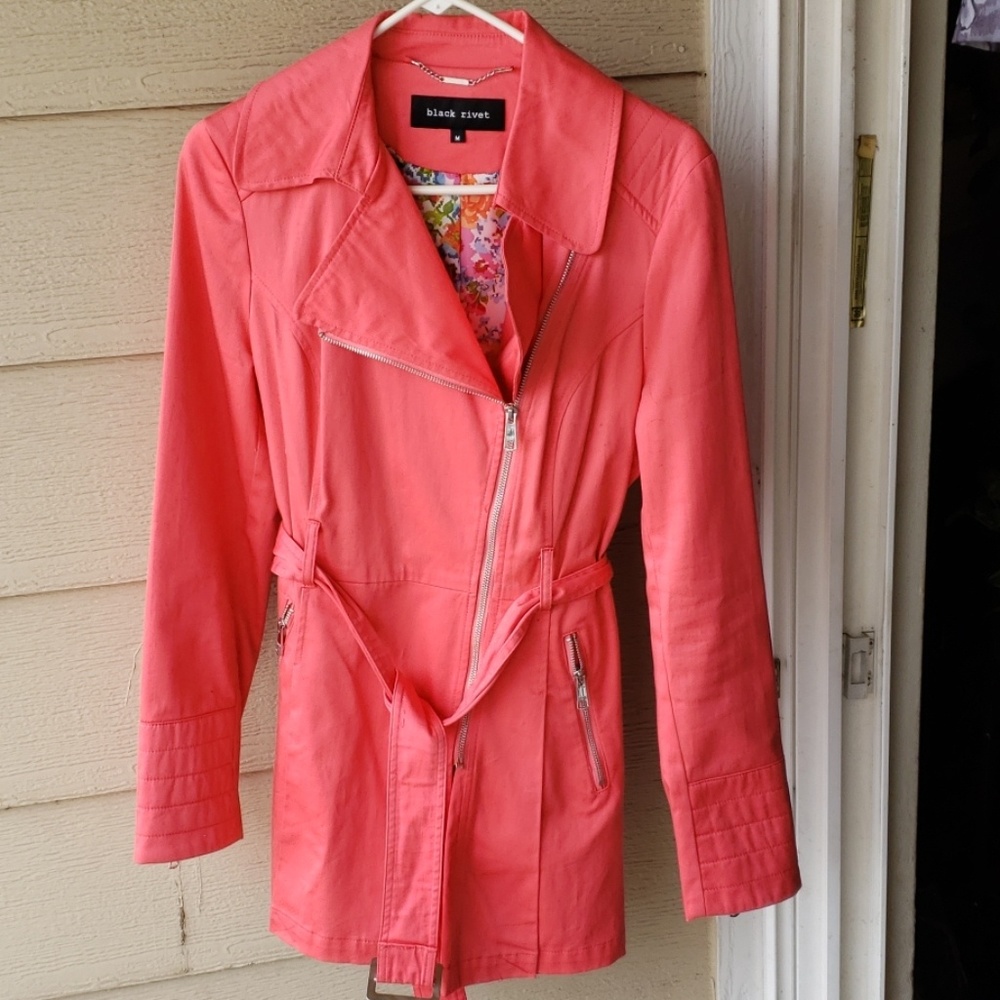 Wilson's leather coral coat